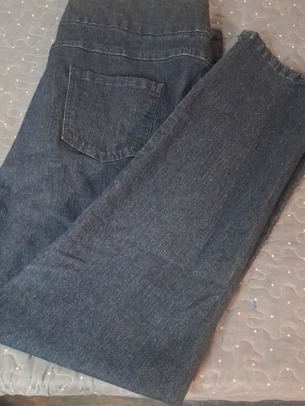 Ruby Rd. Pull on Dark Blue Jeans size 18